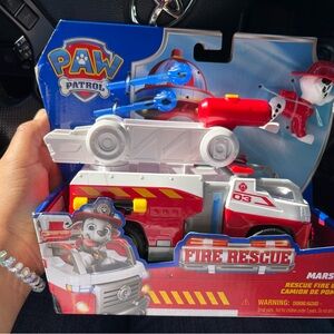 Paw Patrol Fire Rescue Vehicle - Red and White